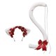 thumbnail image 1 of Conjunto de diadema y cola Fernando Accesorios para disfraces decoración para niños y adultos tocado Cosplay orejas de animales regalo cola de gato dis Blanco Rosa Rojo, 1 of 7