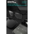 thumbnail image 6 of Smart Glasses Ture Wireless Headphone, Anti Blue Light and Bonus Sunglasses Lenses(Dual Lenses) Open Ear Bluetooth Earphone, Smart Wearable Headphone, 6 of 21
