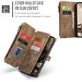 thumbnail image 3 of iPhone 16 Pro Max Wallet Case with Card Holder Kickstand Magnetic Zipper Pocket Lanyard Strap Wristlet,Leather Flip Case Wallet for iPhone 16 Pro Max 6.9 Inch, 3 of 7