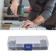 thumbnail image 4 of Entretoise en Plastique, 100Pcs Entretoises d'Isolation Rondes Assortiment Kit ABS Cylindriques Entretoises en Plastique Non Filetées pour Vis M3 Plasticblack, Outils, 4 of 8