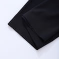 thumbnail image 3 of ManxiVoo Womens Solid Color Cotton Underwear Midrise Breathable Panties Multipack Essentials L Size Black, 3 of 8