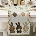 thumbnail image 2 of asddcavvf Easter Egg Bunny Table Runner Kitchen Table Decoration Table Cloth Pad Coffee Table Cloth Holiday Banquet Living Room Table Cloth (3), 2 of 7