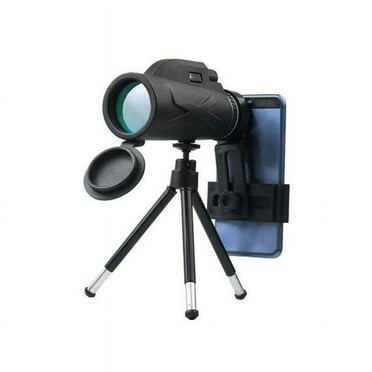 Acaigel 80x100 Zoom HD Lens BAK4 Prism Hiking Monocular Telescope   Phone Clip   Tripod