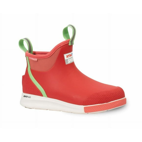 Xtratuf Women's S 6 Adb Sport Ankle Deck Boot Sport Red , 10 M US