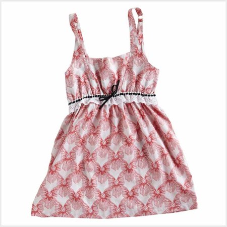 

Jessie Steele Pink Velvet Bows Chemise Medium