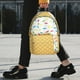 thumbnail image 2 of Easygdp White Ice Cream Mochila Ligera de 15 Pulgadas para Estudiantes, Mochila Cómoda para la Escuela y Viajes, Correas Ajustables, 2 of 6