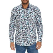Robert Graham Men's All Aboard Multi XX-Large Button-Up Long Sleeve Shirt