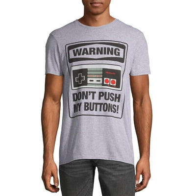 Nintendo Don t Push My Buttons T shirt for Men in Ecuador at USD 44 Rating 5