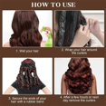 thumbnail image 4 of Bigoudis Sans Chaleur pour Coiffure de Nuit avec Bandeau Réglable, Rouleaux à Cheveux Sans Chaleur Rose, 4 of 4