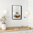 thumbnail image 3 of Costway 30"X22"Wall Mount Bathroom Mirror Rectangular Vanity Mirror Vertical Horizontal, 3 of 10