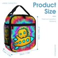 thumbnail image 2 of Geometry Dash Lunch Bag Insulated Lunch Box Meal Cooler Bag Reusable Thermal Lunch Tote Bag For School Work Travel Picnic, 2 of 8
