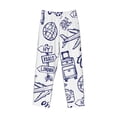 thumbnail image 4 of Xecao World Travel2 Men's Straight Lounge Pajama Pants: The Ultimate in Comfortable Sleepwear, 4 of 9