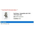 thumbnail image 2 of Fuel Pump - Compatible with 1995 - 1997 Ford F-350 1996, 2 of 2