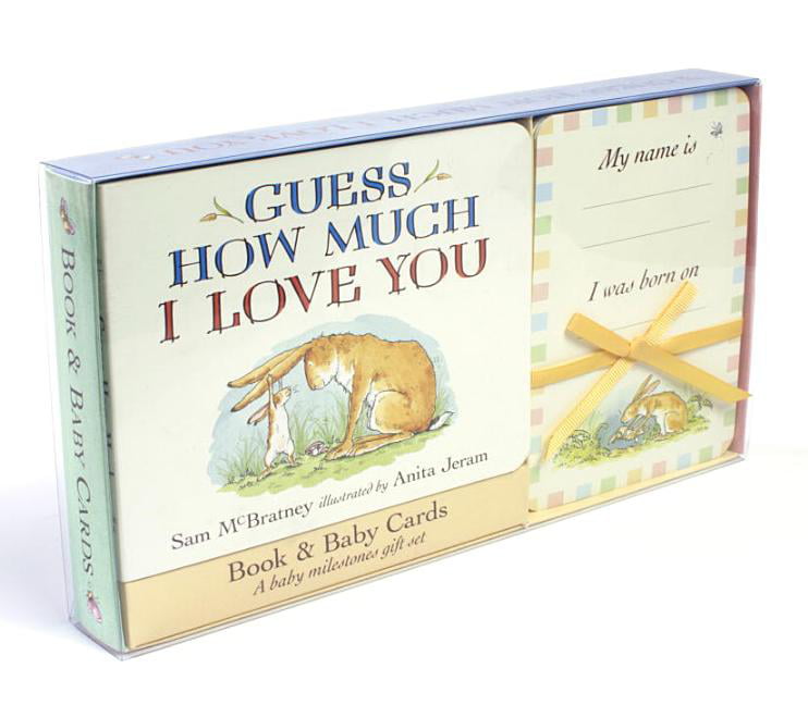 Guess How Much I You: Guess Much I Love You: Baby Milestone Moments: Board Book and Cards Gift Set book) - Walmart.com