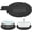 Black, variant on 77 Inch Round Hot Tub Mat for Inflatable Tub,1/2" Thicken Hot Tub Pad Foundation for Inflatable Tub Eva Foam Padding for Outdoor Hot Tubs Non Slip Pool Spa Pad Game Camping Mat(Blue)