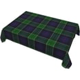 thumbnail image 3 of “N/A” Tablecloth Rectangle Old Scotsman Clan MacLean Tartan Plaid Polyester Fabric Table Cloth, Water Resistant Table Cover for Kitchen and Dining Room Tabletop 54"x72" (4-6 Seats), 3 of 8