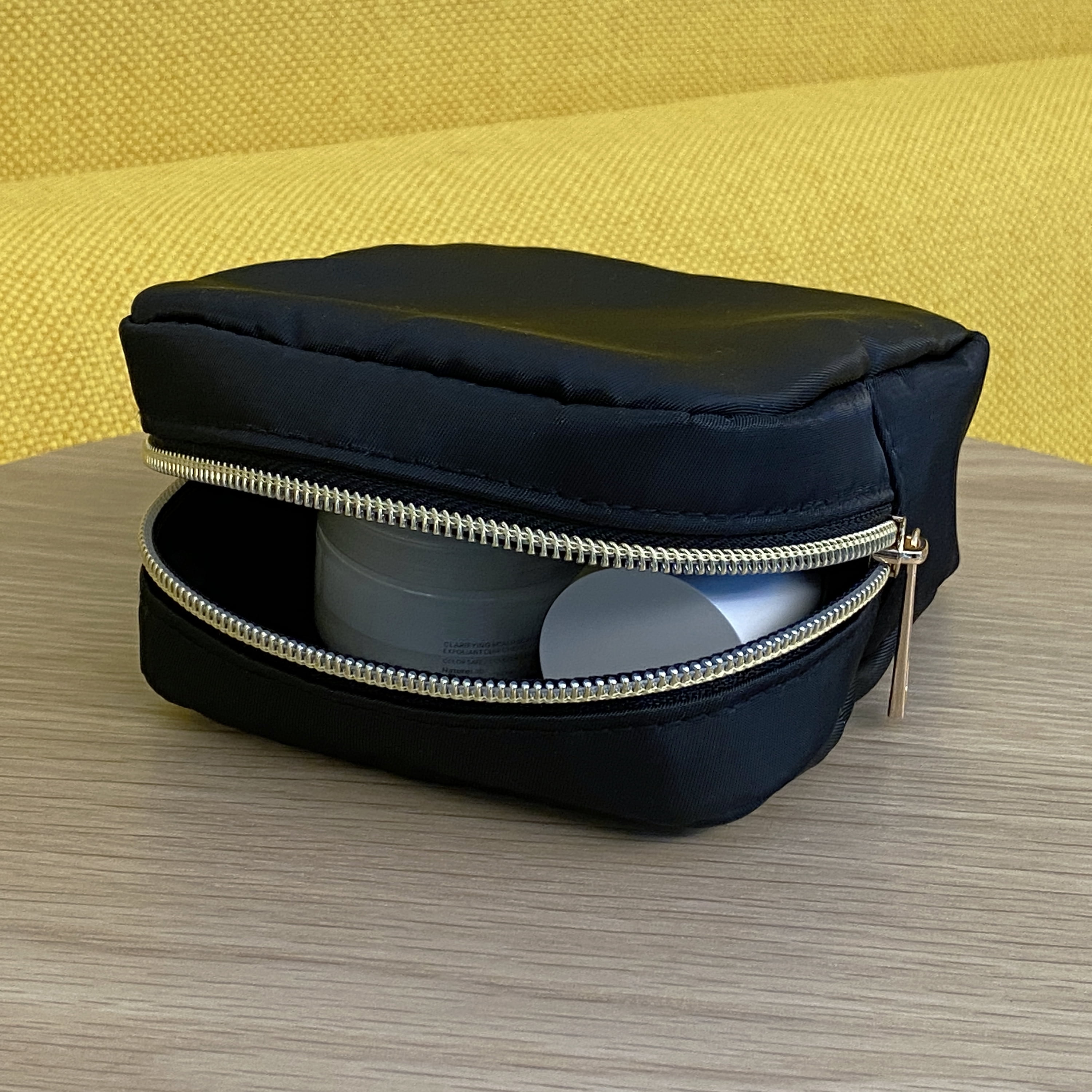 Hello Hobby Small Zippered Craft Storage Bag, Black