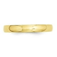 thumbnail image 3 of Auriga Fine Jewelry 14K Yellow Gold 3mm Half-Round Wedding Band for Women Size 7.5, 3 of 5