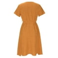 Mohiass Spring Dresses for Women, Womens Summer Chiffon Short Sleeve ...