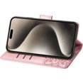 thumbnail image 3 of Case for iPhone 16 Pro Wallet Case for Women, Leather Flip Phone Case with Kickstand Magnetic and Card Holder Protective Case Cover for iPhone 16 Pro 6.3 inch Butterfly Rose Gold SD, 3 of 10
