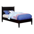 thumbnail image 4 of Furniture of America Farrah Mattress Ready Wood Black Twin Kids Bed, 4 of 7