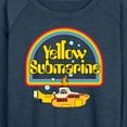 thumbnail image 3 of The Beatles - Yellow Submarine Rainbow Logo - Women's Lightweight French Terry Long Sleeve Shirt, 3 of 6