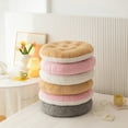 thumbnail image 4 of Sheepskin Chair Pad, Round Design, Thickened Cushion, Machine Washable, For Bedroom/Stool, 4 of 4