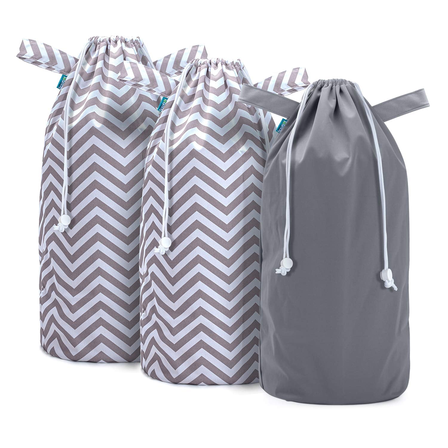 IGUOHAO Pail Liner for Cloth Diaper(Pack of 3), Reusable Diaper Pail
