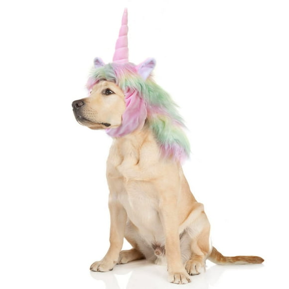 Disfraz de mascota Onmygogo, divertida peluca de reno y alce, unicornio, L
