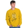 thumbnail image 5 of Georgia Cute GA Moonshine Mason Jar Sweatshirt for Men or Women Brisco Brands S, 5 of 6