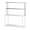 12 x 60 Inch, variant on Heavy Duty Stainless Steel Laboratory Workbench – Double Overshelf, Adjustable 2-Tier 60x12 in Table – High Load Capacity, Easy to Assemble & Clean – Ideal