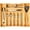 For Silverware (13"~20" x 17"), variant on Expandable Kitchen Drawer Organizer, 2.5" High Bamboo Utensils Silverware Tray, Adjustable Large Deep Wood Organization Holder