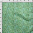 thumbnail image 3 of oneOone Cotton Jersey Light Green Fabric Flower Watercolor Sewing Material Print Fabric By The Yard 58 Inch Wide, 3 of 4