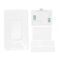 thumbnail image 1 of Button Wireless Light Switch, AC 110-230V Automatic Power Generator, Smart Remote Wall Light Receiver Kit, 1 of 4