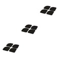 thumbnail image 2 of Toystoory Set of 4 Rubber Anti-Vibration Washing Feet Household Dryer Support Absorbing Appliance Mats Refrigerator Machine Shock Pads Type1 NO1, 2 of 6
