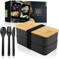thumbnail image 1 of Japanese Bento Box - Perfect Lunch Box for Adults and Children - Lunch Box with Compartments - Ideal for Work, School and Travel, 1 of 5