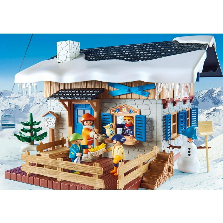 PLAYMOBIL Ski Lodge Building Set (9280) for sale online