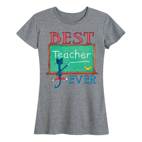 Pete The Cat - Best Teacher - Women's Short Sleeve Graphic T-Shirt