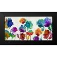 thumbnail image 2 of Austin, Vanessa 14x9 Black Modern Framed Museum Art Print Titled - Playful Blossom, 2 of 5