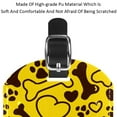 thumbnail image 4 of Square 2Pack PU Leather Paw Cruise Luggage Tag with Privacy Cover and Name ID Tag for Travel Handbags Backpacks Luggage Tags, 4 of 6