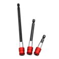 thumbnail image 2 of Labymos 60/100/150mm Hexagon Red Pattern Bit Holder Extension Quick Change Screwdriver Batch-head Extension Lever Hand, 2 of 8