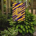 thumbnail image 2 of Carolines Treasures CJ1022-C-GF Monogram - Tiger Stripe - Purple Gold Initial C Monogram Initial Flag Garden Size, 2 of 2