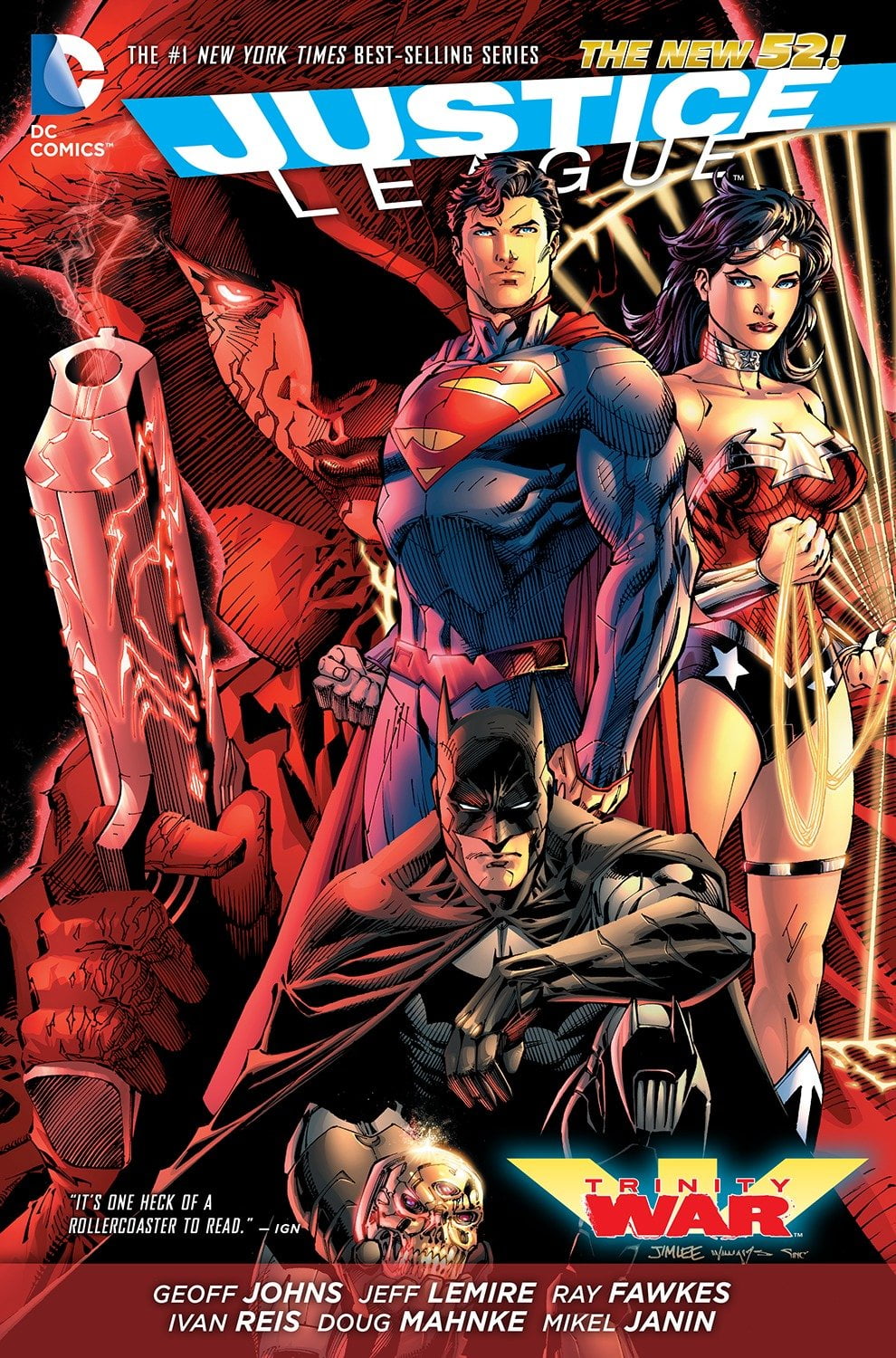 Justice League (DC Comics) (Hardcover): Trinity War (Hardcover) - Walmart.com - Walmart.com