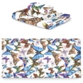 thumbnail image 2 of SKYSONIC 3 Pack Towel Watercolor Butterflies Cotton Bath Towel Set (1 Bath Towel, 1 Hand Towel, 1 Washcloth) for Bathroom, Super Soft and Quick Dry Towels, 2 of 7