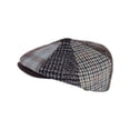 thumbnail image 1 of Epoch Hats Company  Multi Patchwork Newsboy Cap (Men's), 1 of 5