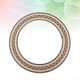 thumbnail image 3 of Guitar Rosette Accessories Acoustic Guitar Sound Hole Soundhole Rosette Wooden Guitar Parts Accessories GXB05 (Brown), 3 of 3