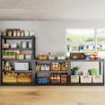 thumbnail image 7 of Metal Garage Storage Shelves Heavy Duty Shelving Unit 3 Tier Steel Adjustable Organizing Shelves 1500 LBS Capacity  Shelving Ideal for Garage Tote Pantry Basement Outdoor, 36”H*36”W*16”D, 7 of 7