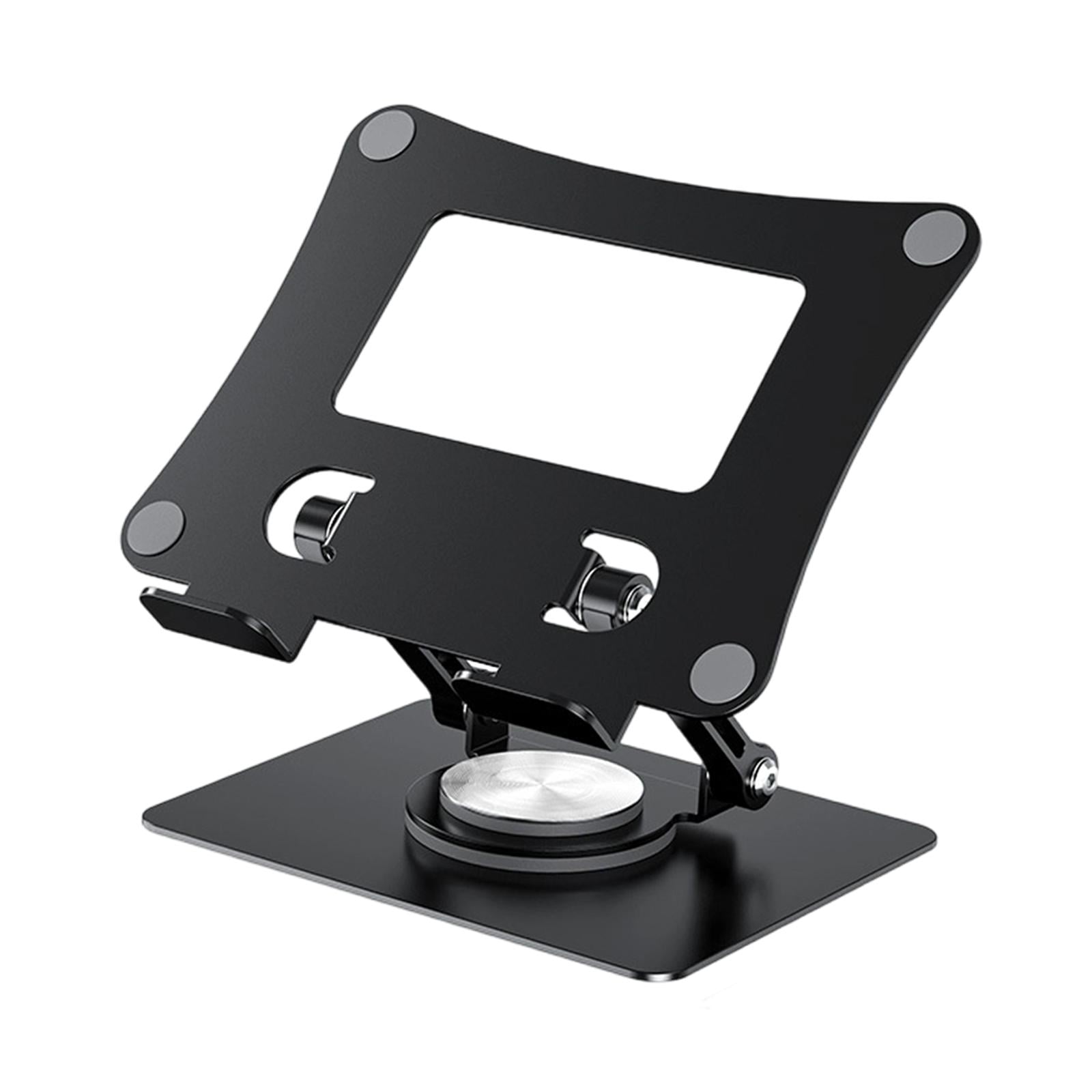 Laptop Stand Computer Holder Tablet Riser Rotatable Metal Material Adjustable Height for Home Office Workstations