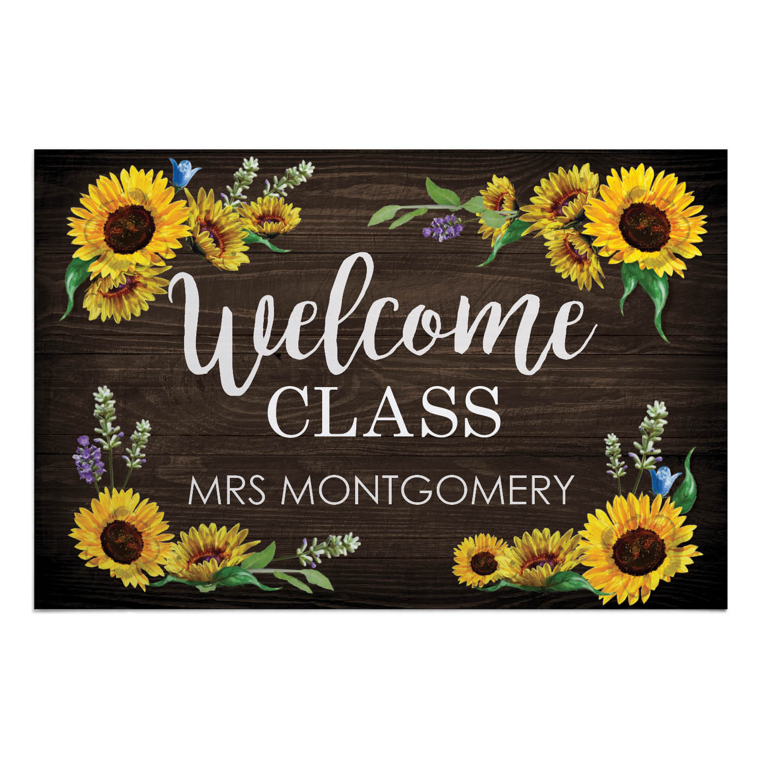 Welcome Class Personalized Doormat
