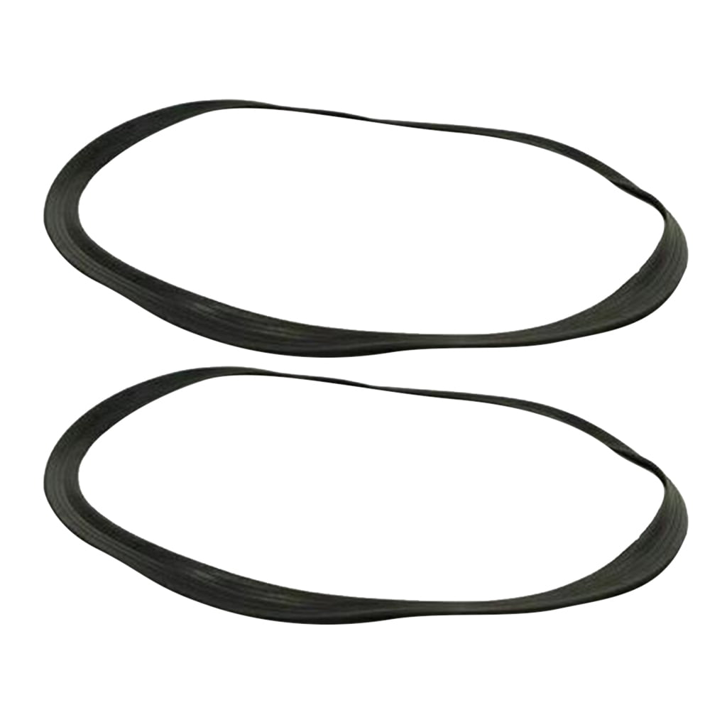 2x Barber Salon Styling Chair Hydraulic Base Rubber Ring Gasket TRIM